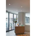 Faro Plafonnier encastré FRESH GU10 IP20, blanc mat