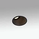 Faro Plafonnier encastré FRESH GU10 IP20, noir mat