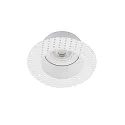 Faro Plafonnier encastré FRESH GU10 IP20, blanc mat