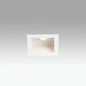 Faro recessed luminaire MOIST GU10 IP44, white matt