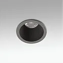 Faro Plafonnier encastré FOX LED IP20, noir mat