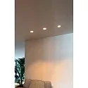 Faro ceiling recessed luminaire FOX LED IP20, white matt