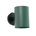 Luminaire mural GUADALUPE E27 IP20, vert, noir mat 