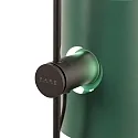 Faro Lampadaire GUADALUPE E27 IP20, vert, noir mat 