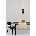 Faro Luminaire à suspension RETRO E14 IP20, cuivre, noir mat 