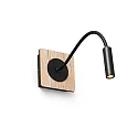 Faro Luminaire mural MOOD LED IP20, chêne 