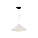 Luminaire à suspension SAIGON IN 3 flammes E27 IP20, noir mat, couleur naturelle 