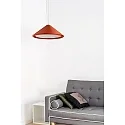 Faro pendant luminaire SAIGON IN 3 flames E27 IP20, black matt, terracotta 