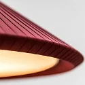 Faro pendant luminaire SAIGON IN 3 flames E27 IP20, black matt, chestnut brown 