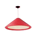 pendant luminaire SAIGON IN 4 flames E27 IP20, black matt, chestnut brown 