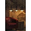 Faro Luminaire à suspension WHIZZ 3 flammes E27 IP20, or, noir 