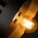 Faro Luminaire à suspension WHIZZ E27 IP20, or, noir 