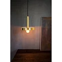 Faro Luminaire à suspension WHIZZ E27 IP20, or, noir 