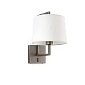 Luminaire mural FRAME E27 IP20, blanche, or antique 