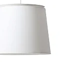 Faro Luminaire à suspension SAVOY E27 IP20, blanche 