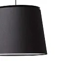 Luminaire à suspension SAVOY E27 IP20, noir 