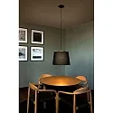 Luminaire à suspension SAVOY E27 IP20, noir 