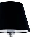 Faro Luminaire mural ETERNA E27 IP20, chrome, noir 