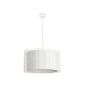 Luminaire à suspension LINDA E27 IP20, beige, blanc mat 