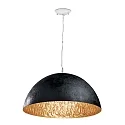 Luminaire à suspension MAGMA E27 IP20, or, noir 