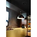 Faro Luminaire à suspension MAGMA E27 IP20, or, noir 