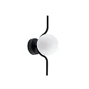 Luminaire mural LE LED IP20, noir mat 