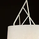 Faro Luminaire à suspension TREE E27 IP20, blanc mat 