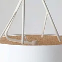 Faro Luminaire à suspension TREE E27 IP20, blanc mat 