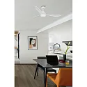 Faro Ventilateur plafonnier POLARIS L avec télécommande IP20, blanc mat