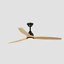 Faro Ventilateur plafonnier ALO CCT avec télécommande IP20, noir mat, pin