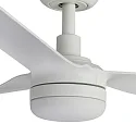 Faro Ventilateur plafonnier PUNT M avec télécommande IP20, blanc mat