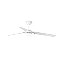 Faro Ventilateur plafonnier PUNT M avec télécommande IP20, blanc mat
