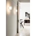 Faro Applique et plafonnier MOY LED IP44, or, satiné 