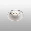 Faro Plafonnier encastré HYDE R GU10 IP20, blanc mat 