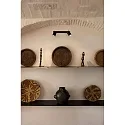 Faro wall and ceiling luminaire STAN 2 flames GU10 IP20, black matt 