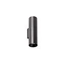 Luminaire mural STAN 2L haut bas GU10 IP20, noir mat 