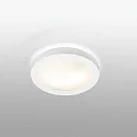 Faro Luminaire de salle de bain LOGOS à 2 flammes E27 IP44, blanc mat 