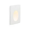 Luminaire d'encastrement mural  PLAS LED IP20, blanc mat 