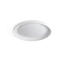 Applique et plafonnier DOLME LED IP20, blanc mat 