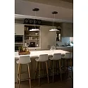 Faro Luminaire à suspension DOLME LED IP20, blanc mat 