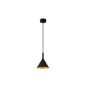 Luminaire à suspension PAM LED IP20, noir 