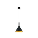 Luminaire à suspension PAM LED IP20, noir 