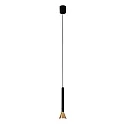 Luminaire à suspension DANKA LED IP20, or, satiné 