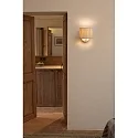 Faro Luminaire mural SAMBA E27 IP20, beige, blanche 