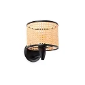 Luminaire mural MAMBO E27 IP20, noir mat 
