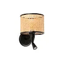 Luminaire mural MAMBO E27 IP20, noir mat 