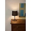 Faro table lamp CONGA E27 IP20, black matt 