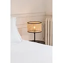 Faro Lampe de table MAMBO E27 IP20, noir mat 