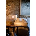 Faro Lampe de table MAMBO E27 IP20, noir mat 