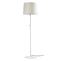 floor lamp CONGA E27 IP20, beige, white matt 